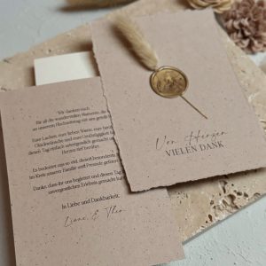 Hochzeitspapeterie Kollektion Boho Dream